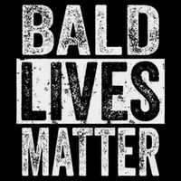 Bald Lives Matter  Funny Bald Is Beautifu Impact Tech Backpack