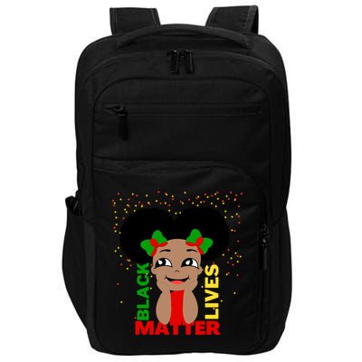 Black Lives Matter African American Cute Pride Impact Tech Backpack