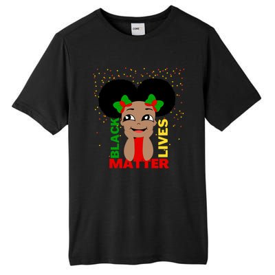 Black Lives Matter African American Cute Pride Tall Fusion ChromaSoft Performance T-Shirt