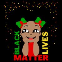 Black Lives Matter African American Cute Pride 16 in Basic Backpack