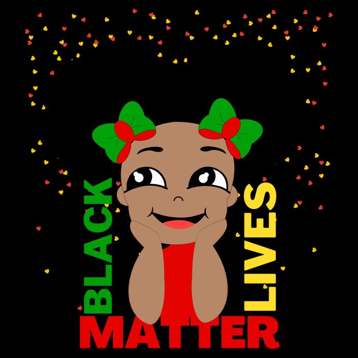 Black Lives Matter African American Cute Pride 16 in Basic Backpack