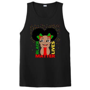 Black Lives Matter African American Cute Pride PosiCharge Competitor Tank