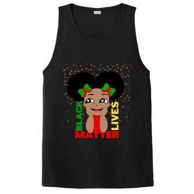 Black Lives Matter African American Cute Pride PosiCharge Competitor Tank