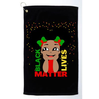 Black Lives Matter African American Cute Pride Golf Towel