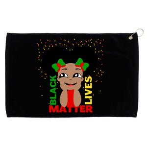 Black Lives Matter African American Cute Pride Grommeted Golf Towel