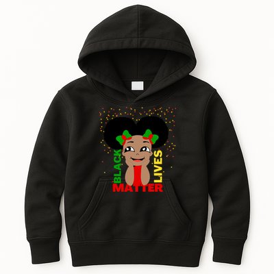 Black Lives Matter African American Cute Pride Kids Hoodie