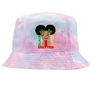 Black Lives Matter African American Cute Pride Tie-Dyed Bucket Hat