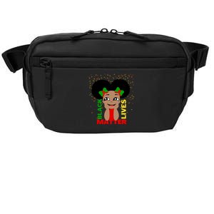 Black Lives Matter African American Cute Pride Crossbody Pack