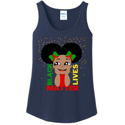 Black Lives Matter African American Cute Pride Ladies Essential Tank