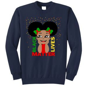 Black Lives Matter African American Cute Pride Tall Sweatshirt