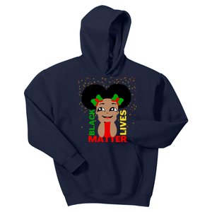 Black Lives Matter African American Cute Pride Kids Hoodie