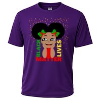 Black Lives Matter African American Cute Pride Cooling Performance Crew T-Shirt