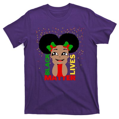 Black Lives Matter African American Cute Pride T-Shirt