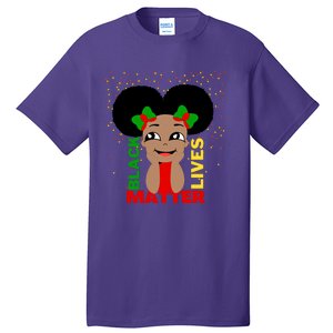 Black Lives Matter African American Cute Pride Tall T-Shirt