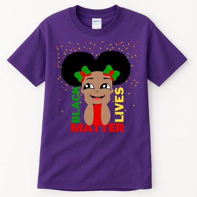 Black Lives Matter African American Cute Pride Tall T-Shirt