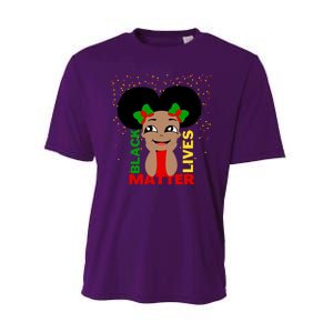 Black Lives Matter African American Cute Pride Performance Sprint T-Shirt