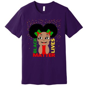 Black Lives Matter African American Cute Pride Premium T-Shirt