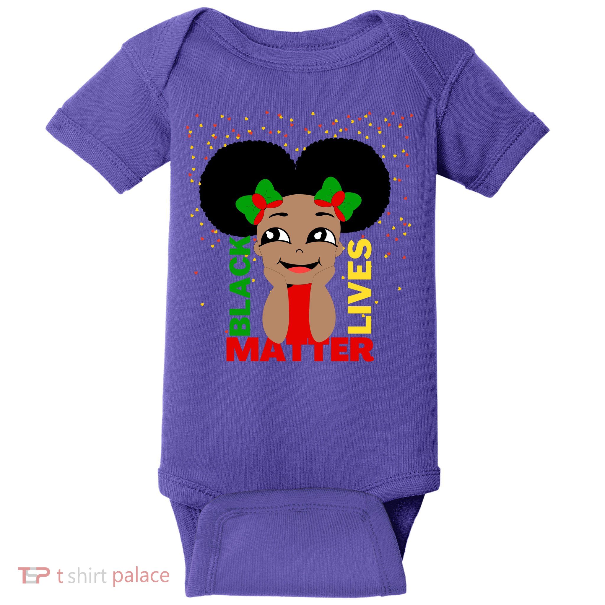 Black Lives Matter African American Cute Pride Baby Bodysuit
