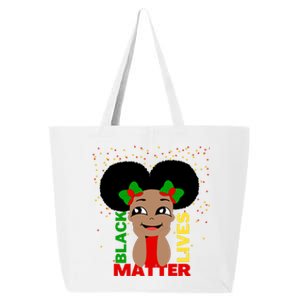 Black Lives Matter African American Cute Pride 25L Jumbo Tote