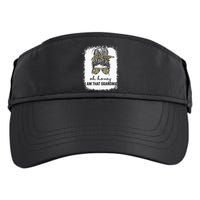 Bleached Leopard Messy Bun Oh Honey I Am That Grandma Funny Adult Drive Performance Visor