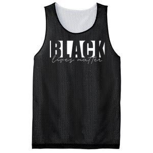 Black Lives Matter Mesh Reversible Basketball Jersey Tank