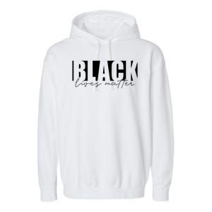 Black Lives Matter Garment-Dyed Fleece Hoodie