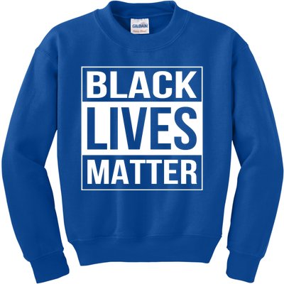 Black Lives Matter Gift Kids Sweatshirt