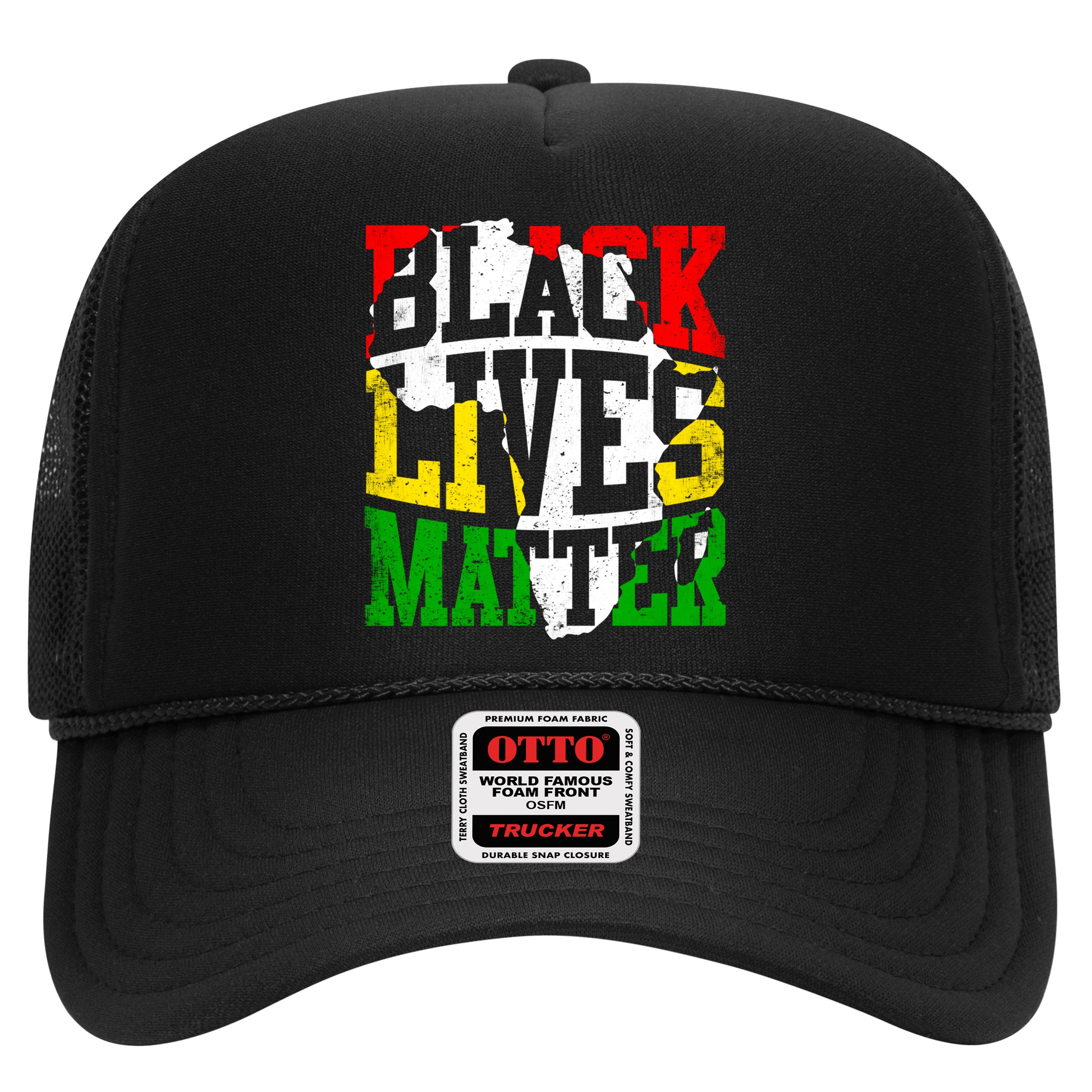 Black Lives Matter Juneteenth Black History Month African Meaningful Gift Trucker Hat