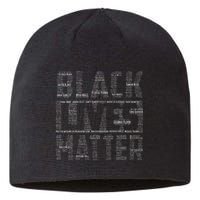 Black Lives Matter With Names Of Victims Blm Sustainable Beanie