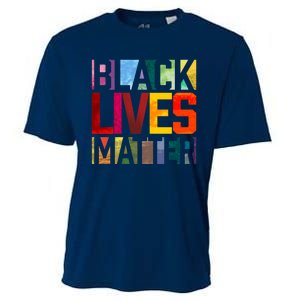 Black Lives Matter BLM Movement End Racism Cooling Performance Crew T-Shirt