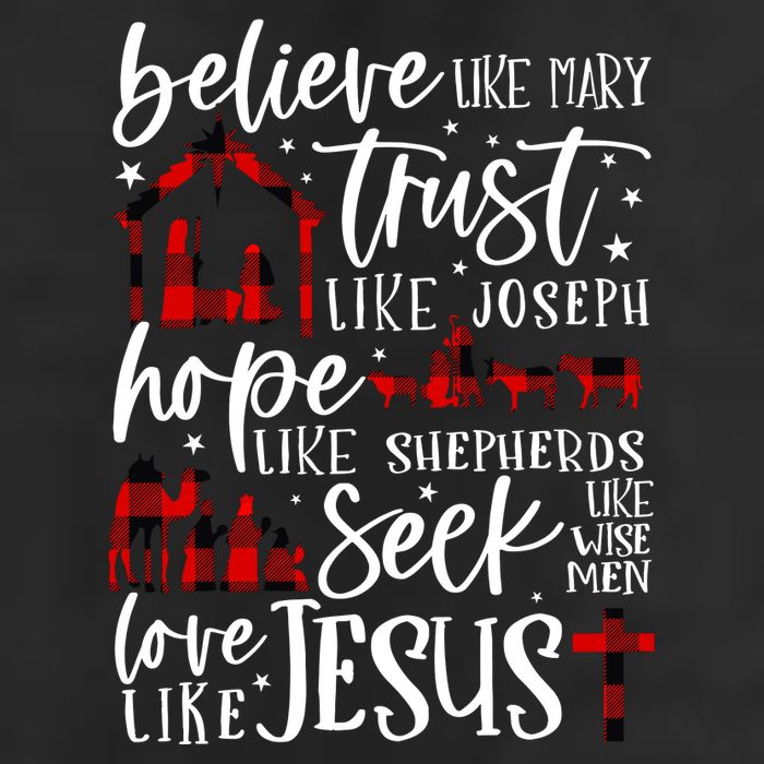 Believe Like Mary Trust Like Joseph Hope Like Shepherds Adult Drive Performance Visor