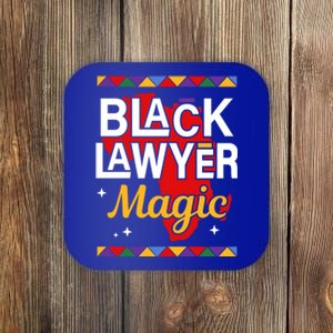 Black Lawyer Magic Black History Month Lawyer Meaningful Gift Coaster