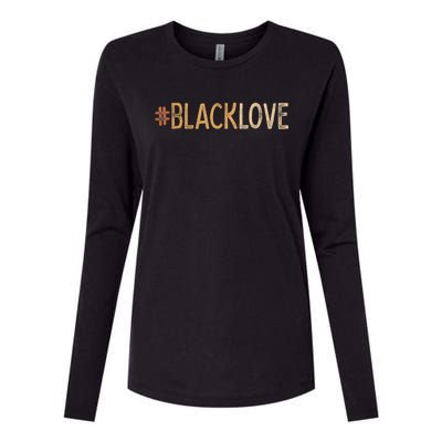 Black Love Melanin Black History Pride African American Womens Cotton Relaxed Long Sleeve T-Shirt