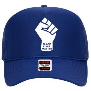 Black Lives Matter Gift Funny Gift Blm Funny Gift Crewneck Gift High Crown Mesh Back Trucker Hat