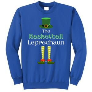 Basketball Leprechaun Matching Family St Patrick's Day Gift Sweatshirt