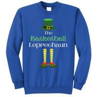 Basketball Leprechaun Matching Family St Patrick's Day Gift Sweatshirt