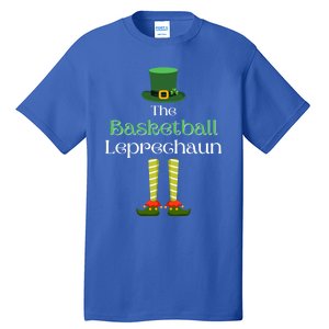 Basketball Leprechaun Matching Family St Patrick's Day Gift Tall T-Shirt