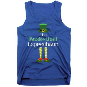 Basketball Leprechaun Matching Family St Patrick's Day Gift Tank Top