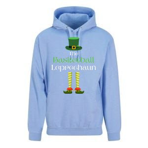 Basketball Leprechaun Matching Family St Patrick's Day Gift Unisex Surf Hoodie