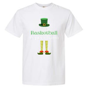 Basketball Leprechaun Matching Family St Patrick's Day Gift Garment-Dyed Heavyweight T-Shirt