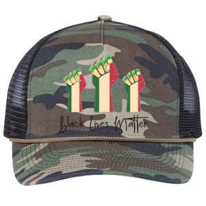 Black Lives Matters Black Leaders Black History Month Retro Rope Trucker Hat Cap