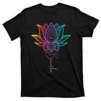 Breathe Lotus Mandala Unalome Inspire & Shine Creations T-Shirt