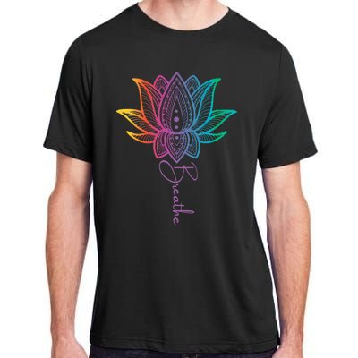 Breathe Lotus Mandala Unalome Inspire & Shine Creations Adult ChromaSoft Performance T-Shirt