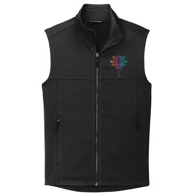 Breathe Lotus Mandala Unalome Inspire & Shine Creations Collective Smooth Fleece Vest