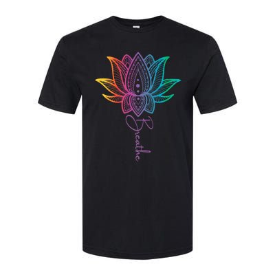 Breathe Lotus Mandala Unalome Inspire & Shine Creations Softstyle® CVC T-Shirt