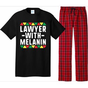 Black Lawyers Matter Gift Lawyer With Melanin Attorney Funny Gift Pajama Set