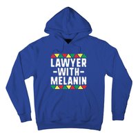 Black Lawyers Matter Gift Lawyer With Melanin Attorney Funny Gift Hoodie