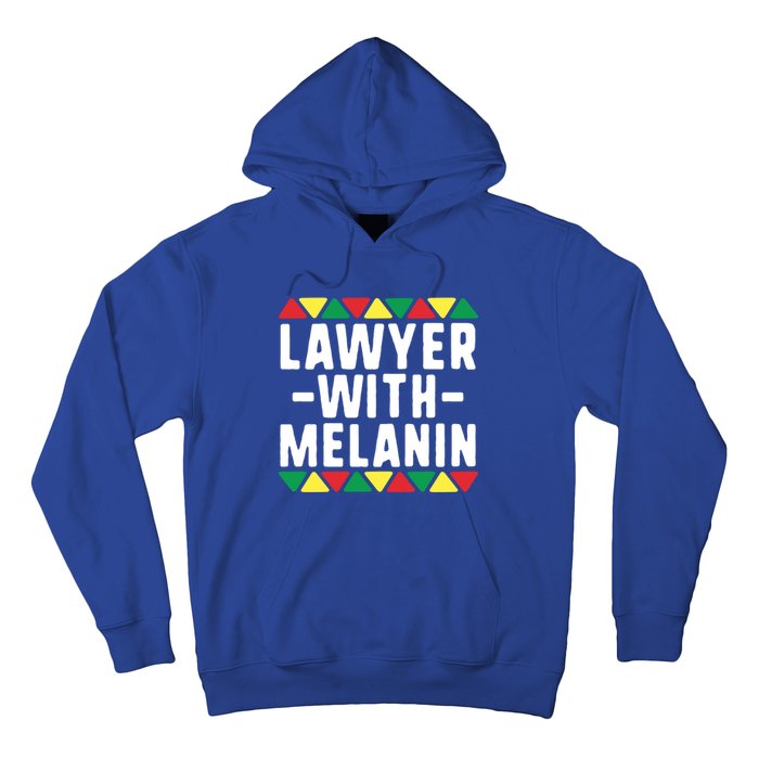 Black Lawyers Matter Gift Lawyer With Melanin Attorney Funny Gift Hoodie