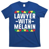 Black Lawyers Matter Gift Lawyer With Melanin Attorney Funny Gift T-Shirt