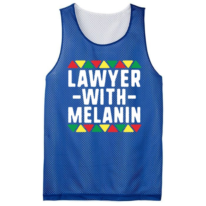 Black Lawyers Matter Gift Lawyer With Melanin Attorney Funny Gift Mesh Reversible Basketball Jersey Tank